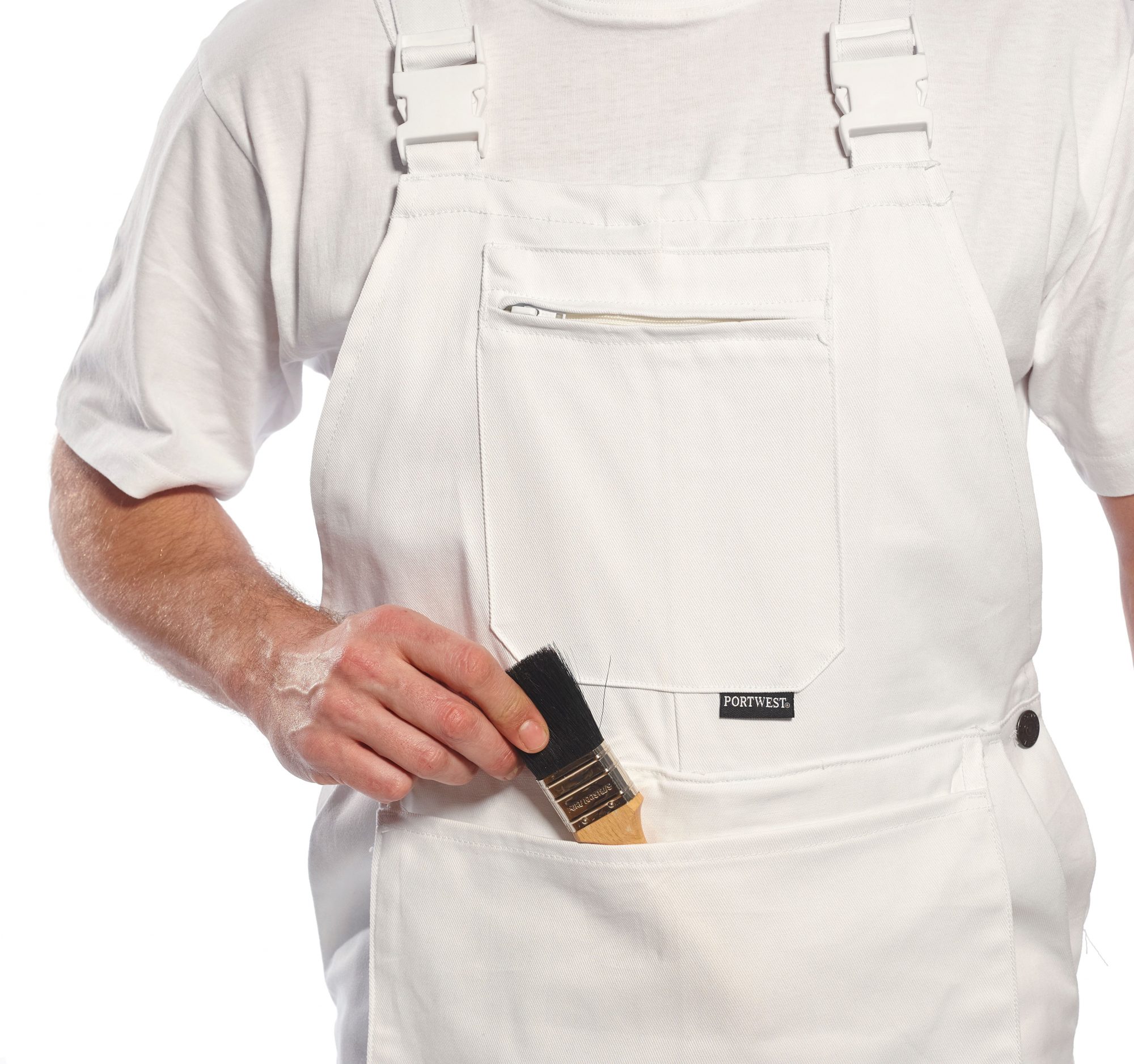 S810 Bolton Painters Bib & Brace Butterfly Apparel LTD